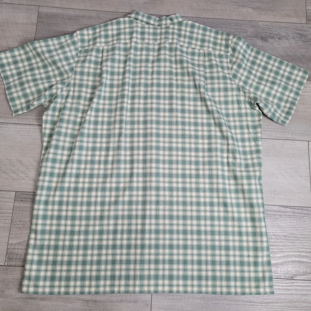 Polo Ralph Lauren Shirt Mens 2XLTUtility Oxford Gingham Short Sleeve Pony Preppy